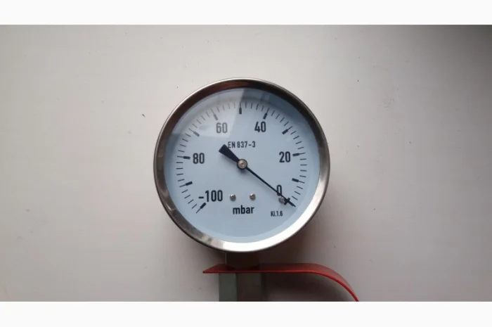 F03151288 Вакуумметр 0-100 MBAR Гаспардо МТ, СП, МЕТРО- фото № 3