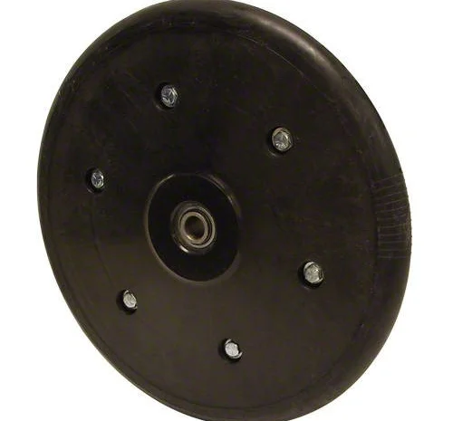 Колесо в зборі 1"х12" (25х300 мм) з пластик. півдисками Great Plains, Kinze, Monosem- фото № 1