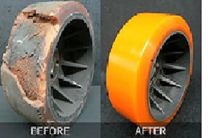 Продам вироби з поліуретану, в т.ч. колеса ролики, заспокоювачі потока, ущільнення- фото № 2