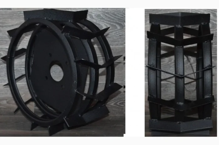 Продам грунтозацепы к мотоблоку (железные колёса) 380 мм- фото № 1