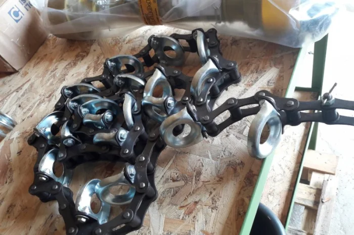 Ланцюг в зборі для дворядної картоплесаджалки- фото № 3