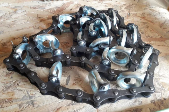 Транспортер (ланцюг) в зборі для дворядної картоплесаджалки- фото № 2