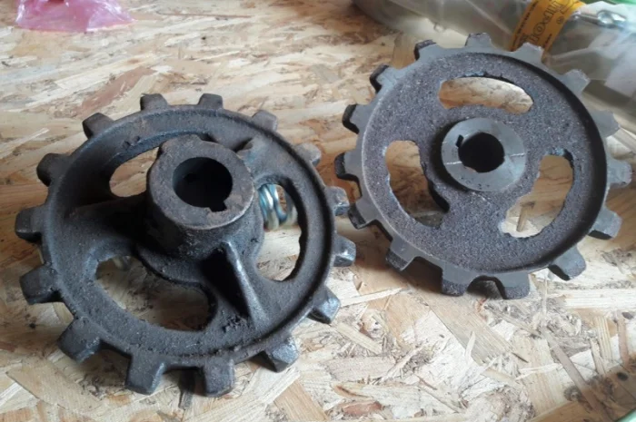 Звёздочка вала двухрядной картофелесажалки- фото № 1