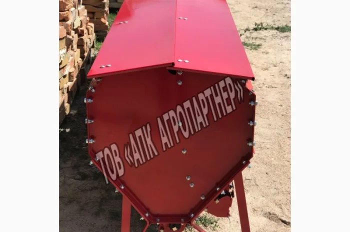 Ящик (бункер, бак) зернотуковый УВЕЛИЧЕННЫЙ на сеялку зерновую СЗ 3, 6 (1 тонна)- фото № 4