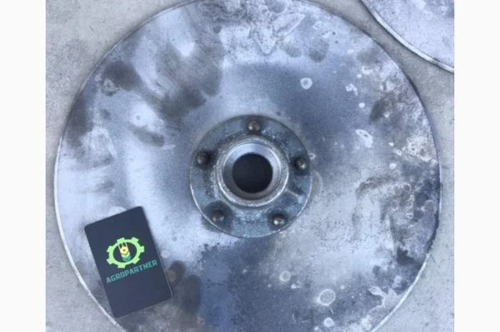 Диск сошника со ступицей Н 105.03.010-02 (сталь 3 и сталь 65)- фото № 2