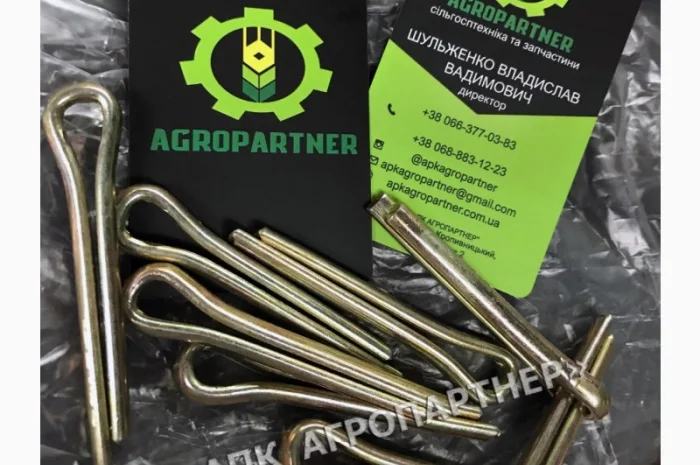 Шплинт штанги сеялки зерновой 8, 0х50 мм ГОСТ 397-79- фото № 1