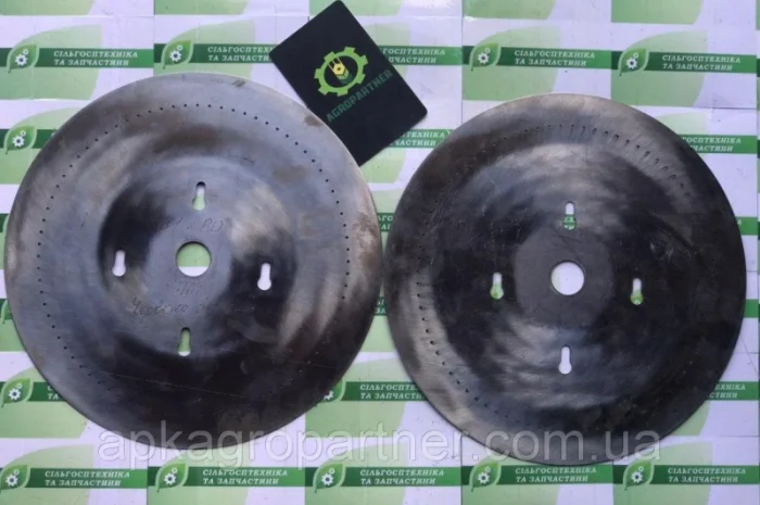 Диск аппарата высевающего УПС (d=0, 8-1; 80 отв.) (рапс)- фото № 1