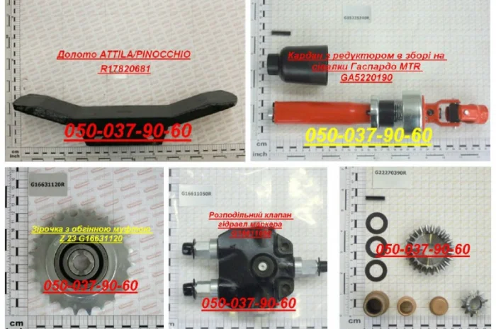 G22270390 комплект шестерен Запчасти Gaspardo G15220631 чистик Запчасти Gaspardo- фото № 1