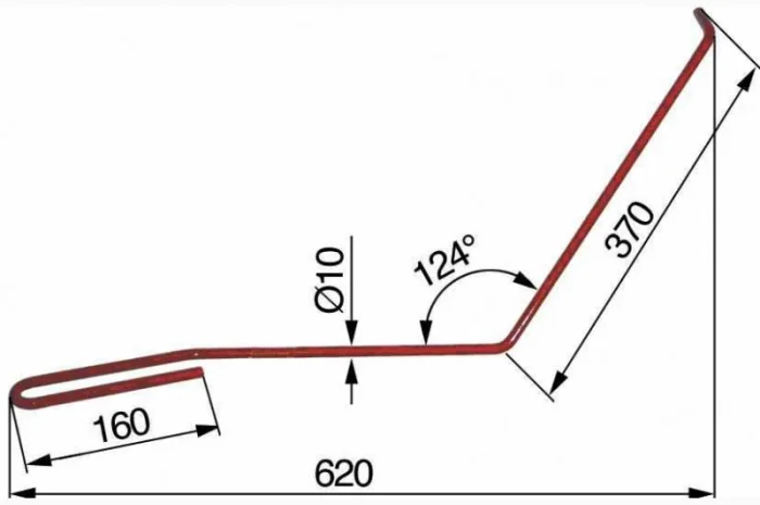 Пружины сеялок и посевных агрегатов Kverneland и Kuhn- фото № 1