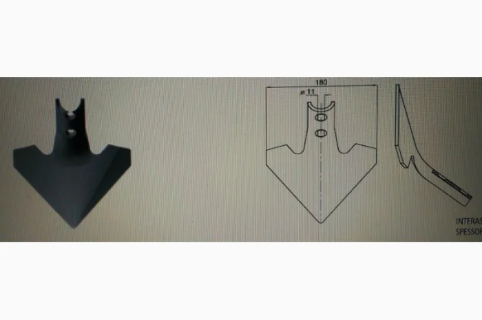 Запчасти культиватора Европак (пр-ва Италия), стойка Європак, запчастини до культиватора- фото № 5