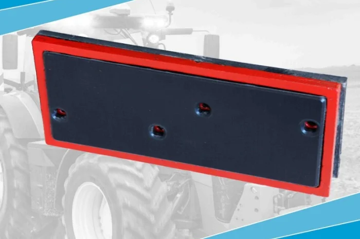 Усиленная полевая доска плуга ПЛН 3-35 (5-35) со вставкой из Текрон- фото № 1