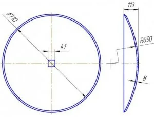 Диск бороны БДВП Краснянское, БПС-4, 2В, купити диски БДВП, диск бороны БДВП купить- фото № 2