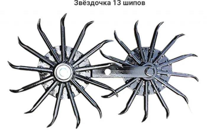 Диск розпушувач, диск ротаційної борони, диск з шипами, розрихлювач, робочий орган в зборі- фото № 15