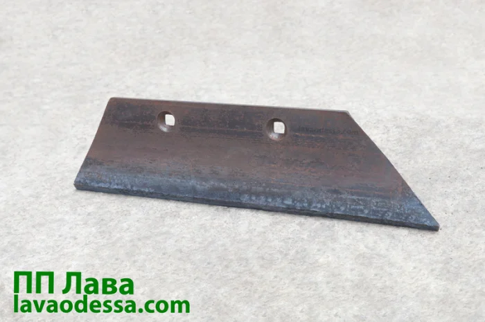 Леміш ПЯШ 02.100 верхній ярус (Лист 10мм сталь45) наплавлений- фото № 3