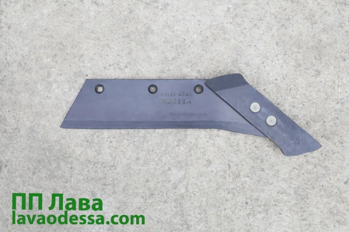 Леміш ПНЧС 11.702 з долотом наплавлений "Велес -Агро" (боровмісна сталь)- фото № 1