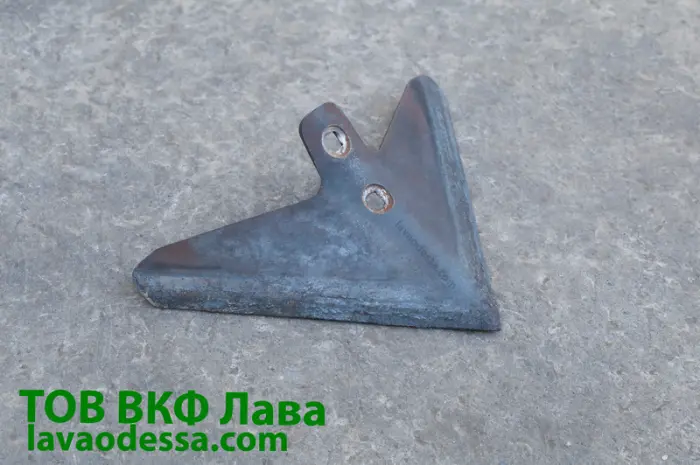 Лапа культиватора КПС (270 мм) наплавлена Шепетівська геометрія- фото № 3