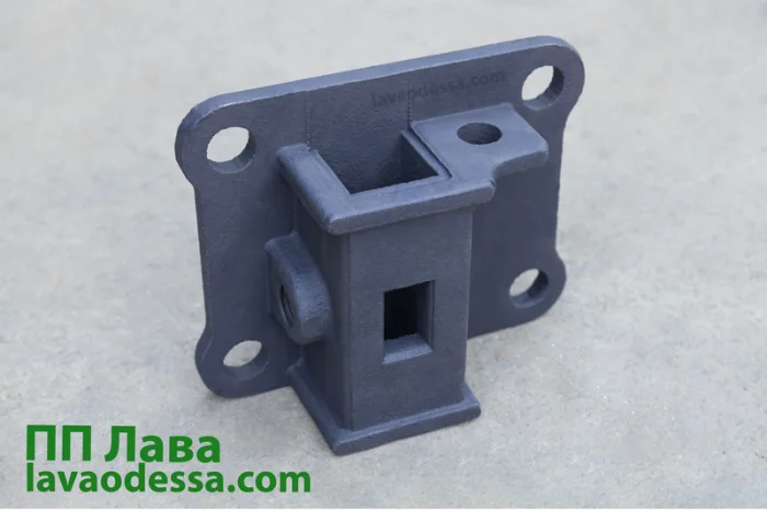 Державка колеса ПНУ 06.328 (під стійку з квадрата 40х40) 3-35 з кутознімом- фото № 4