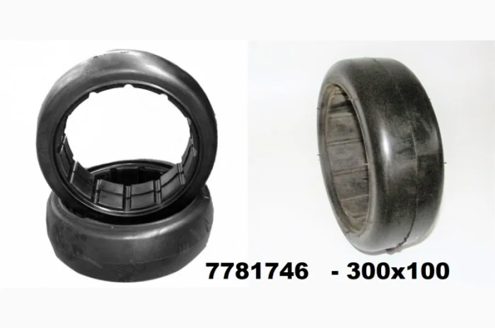 Бандаж секції КРН (шина колеса, що прикочує 300х100)- фото № 1