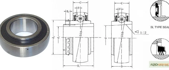 Продам подшипники uk. серии- фото № 1