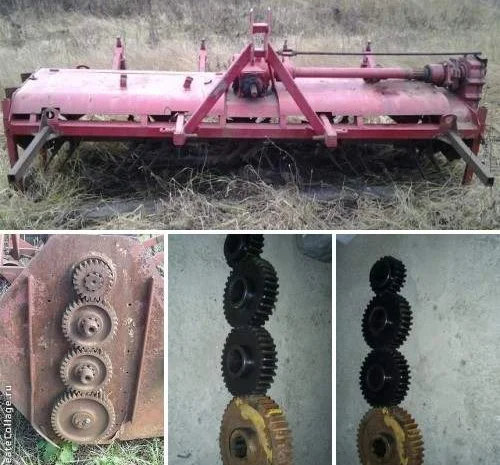 Шестерни бокового редуктора КФКа 2.8 запчасти- фото № 1