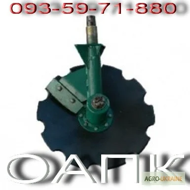 Стойка в сборе с диском к дисковым боронам АГ- фото № 1