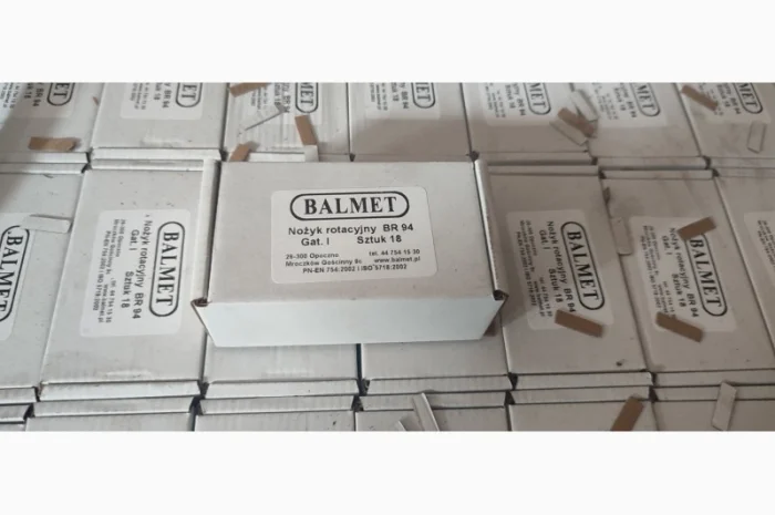 Ножі до роторної косілки balmet18шт/ granit25шт- фото № 4