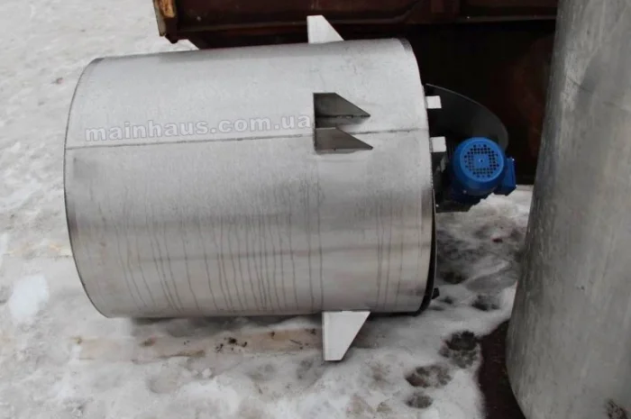 Мешалка рамная емкость из нержавейки 630л. миксер смеситель- фото № 4