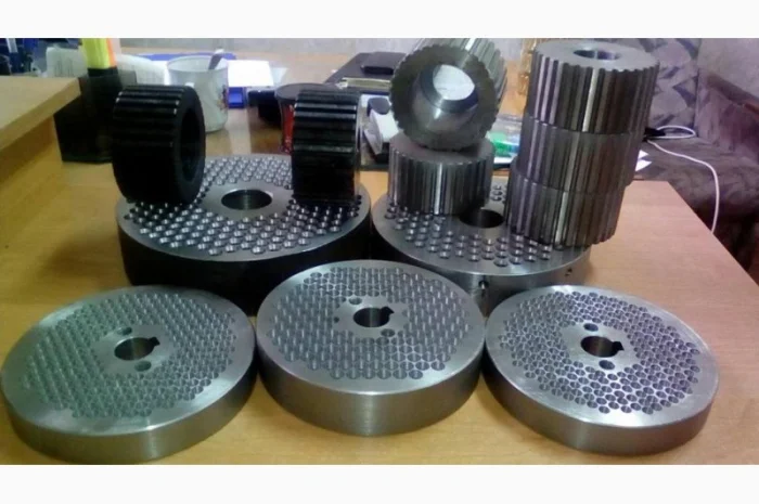 Ролики прессующие в сборе, плоские матрицы, центральные валы- фото № 5