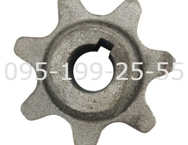 Звездочка ОВБ 1045 z=7 ОВС-25 - запчасти на ОВС-25- фото № 1