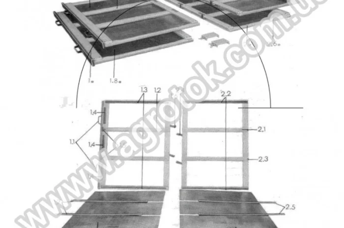 Рамки решетные на Петкус К 531, Петкус К 541, Петкус К 218- фото № 2
