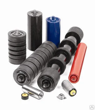 Ролики конвейерные гладкие, роликоопоры, произведем ленточные транспортеры- фото № 1