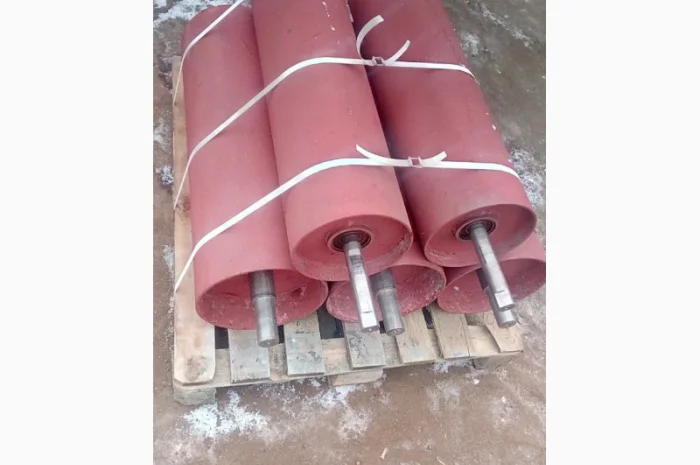 Роликоопоры желобчатые, ролики транспортерные, производство конвейеров- фото № 1