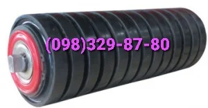 Ролики конвейерные амортизирующие, роликоопоры, барабаны, транспортер ленточный- фото № 2