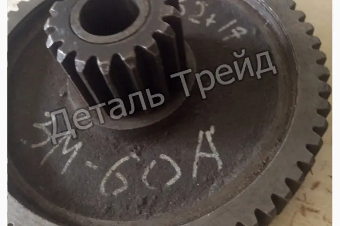 Блок зубчатый Z 62+Z 17 для зернометателя ЗМ-60А- фото № 2