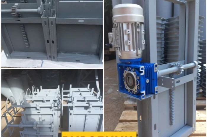 Реечная задвижка 200х200- фото № 2