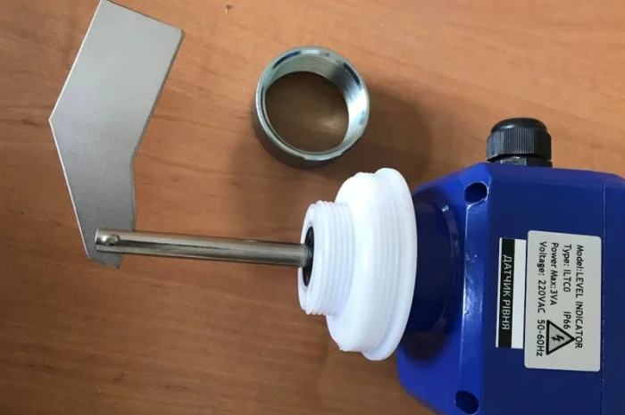 Датчик ротаційний ILTDO вимірювання рівня зерна, пілет- фото № 1