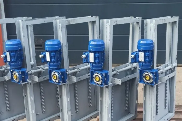 Засувка рейкова ручна/ електрична- фото № 1