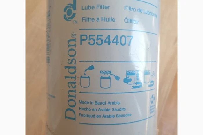 Фільтр масляний P554407 Donaldson- фото № 1