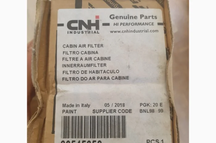 Фильтр воздушный (элемент) кабины (80922214/922214), TC5080/Палессе- фото № 2