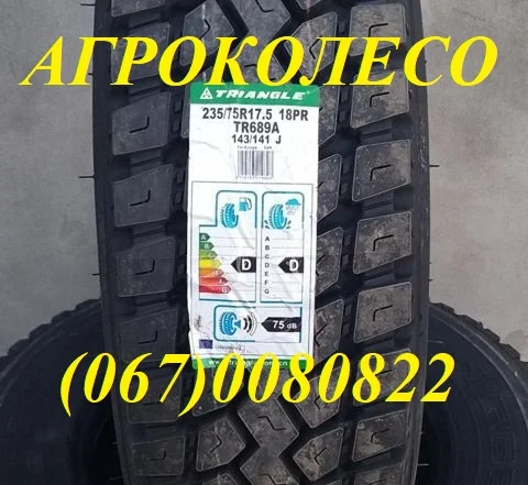 Шины 235/75R17.5 Triangle TR689A 143/141J- фото № 1