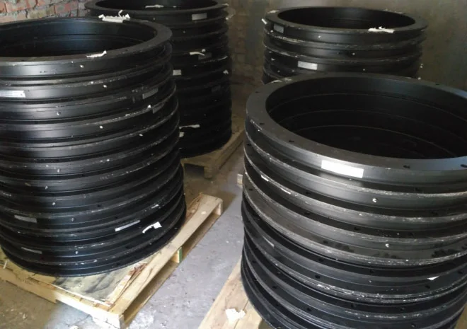 Круг поворотный прицепа камаз 10х12 отв- фото № 3