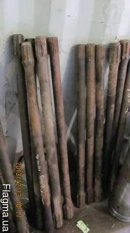 Полуось Т-150 колесная передняя левая (151.39.104-4) L-1055 мм- фото № 1