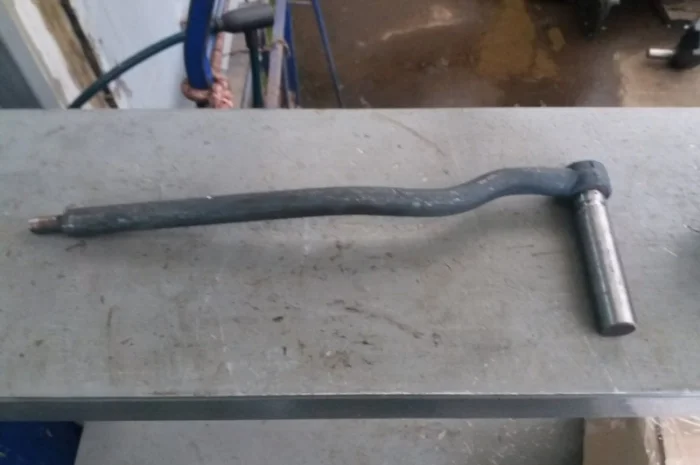 Рычаг включения переднего моста Т-150К (151.37.055)- фото № 1