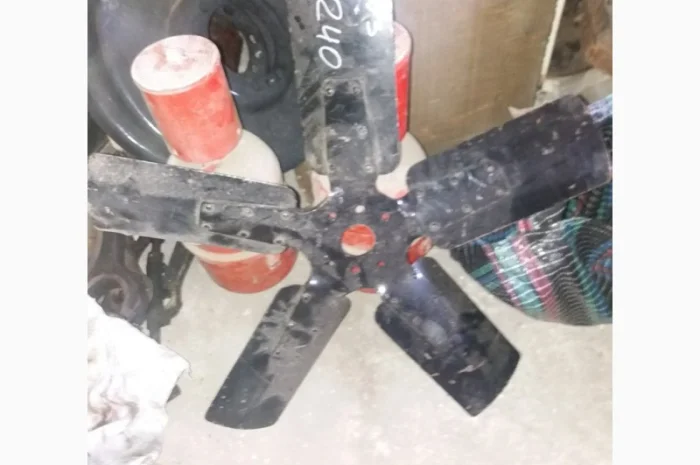 Крыльчатка вентилятора К-701, ЯМЗ-240 (240Б-1308012)- фото № 1