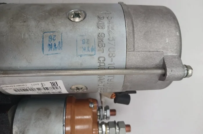 Стартер ЯМЗ, ЕВРО (5432. 3708-10) производство БАТЭ. 24В. 9кВт- фото № 3