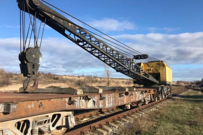 Краны на железнодорожном ходу КЖДЭ, КЖДЕ, КДЭ, КДЕ в Киев, Чернигов, Житомир, Винница, Сумы, Луцк- фото № 15