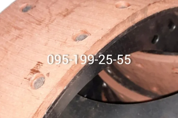 Гальмівна колодка 2ПТС-6- фото № 1