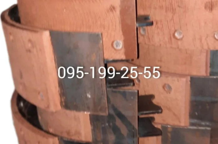 Гальмівна колодка 2ПТС-6- фото № 3