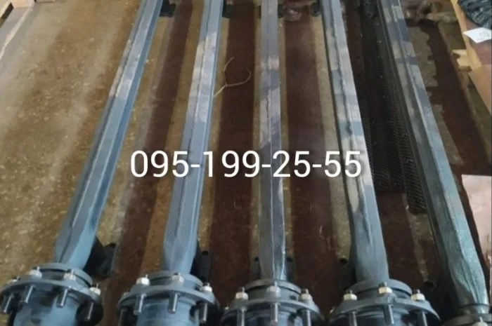 Вісь задня до причепа 2ПТС-4- фото № 1