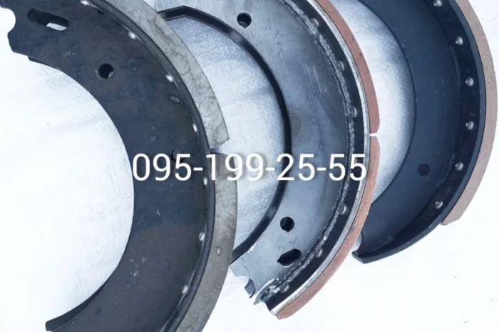 Гальмівна колодка 3ПТС-12, гальмівна колодка 2ПТС-6, гальмівна колодка 2ПТС-4- фото № 1